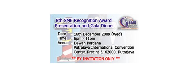 SMI MALAYSIA - 8TH RECOGNITION AWARD PRESENTATION AND GALA DINNER