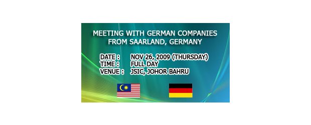 MGCC - MEETINGS WITH GERMAN COMPANIES FROM SAARLAND, GERMANY
