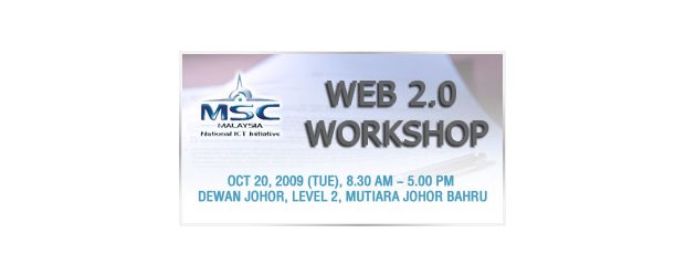 MDEC - WEB 2.0 WORKSHOP